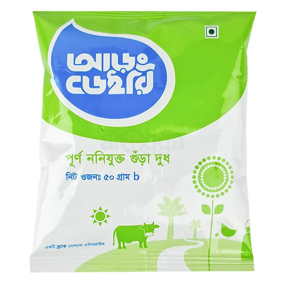 Aarong Dairy Instant Full Cream Milk Powder 50g  