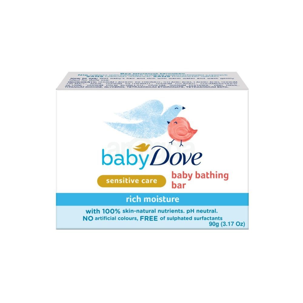 Baby Dove Sensitive Care Rich Moisture Baby Bathing Bar 90g  