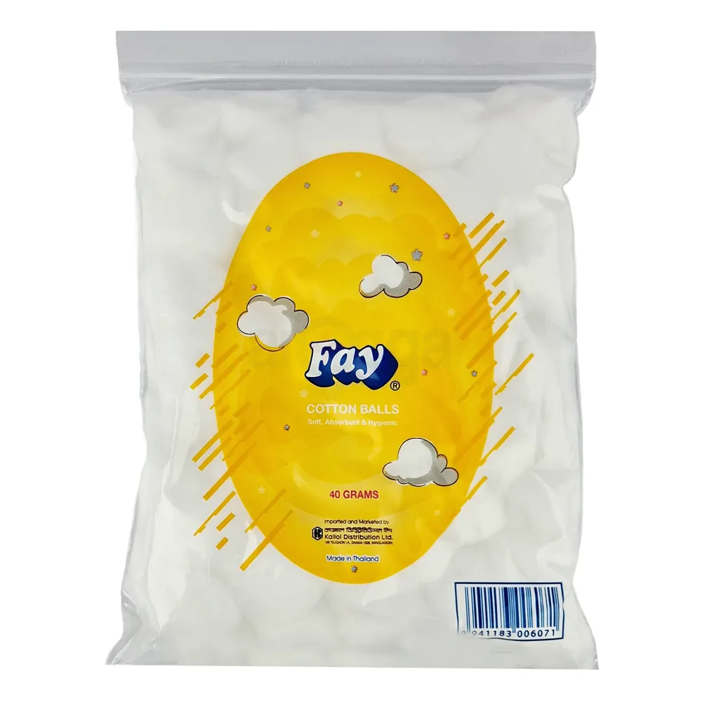 Fay Cotton Balls 40 gm  