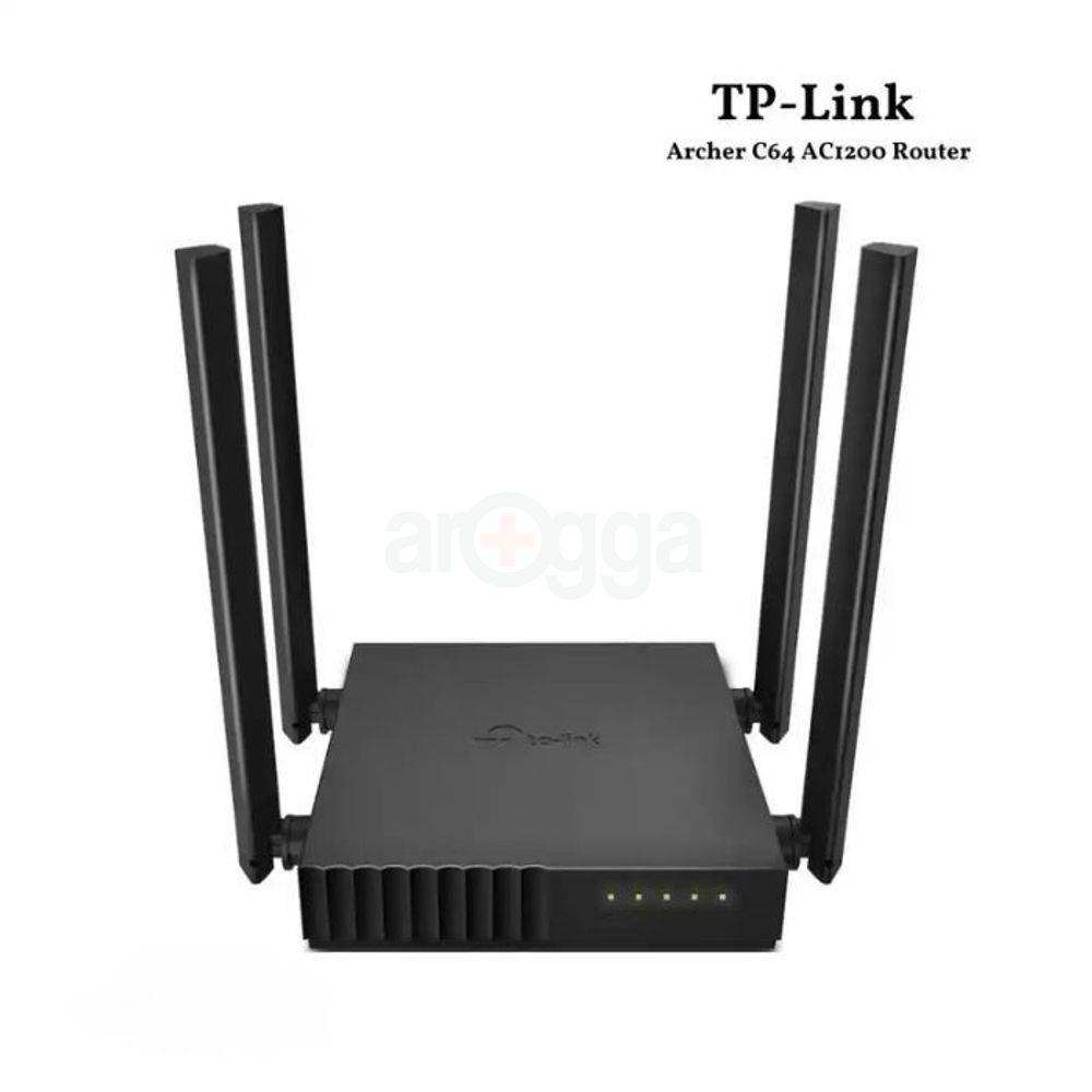 TP-Link Archer C64 AC1200 1200mbps Dual-Band Gigabit Wireless WiFi Router  