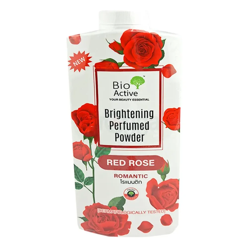 Bio Active Red Rose Brightening Romantic Body Powder 180gm - Arogga ...