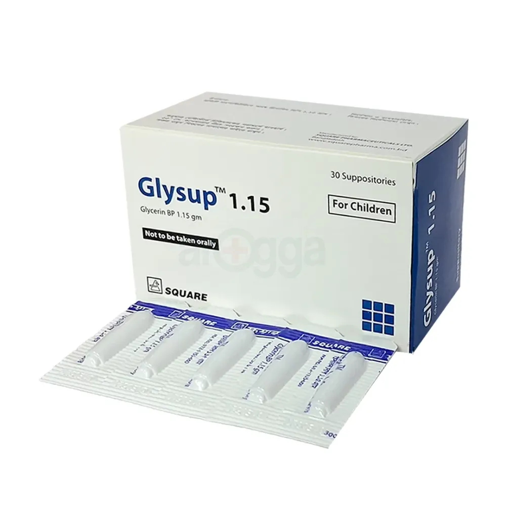 Glysup 1.15 Suppository 1.15gm suppository