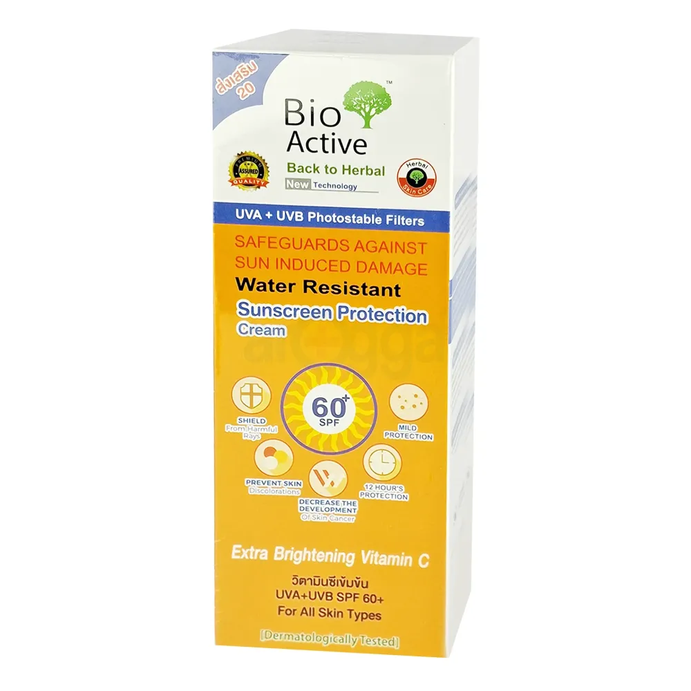 Bio Active Sun Protection Cream 60+ SPF 40ml price in Bangladesh | Arogga