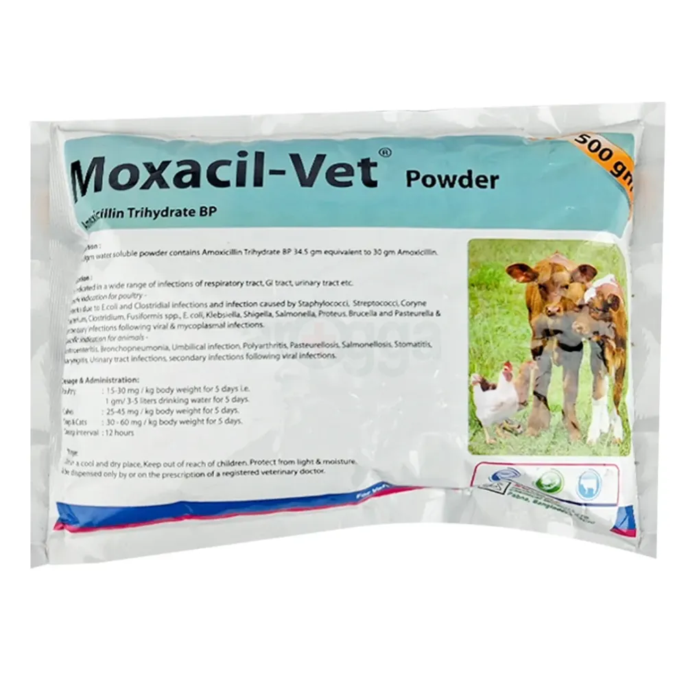 Moxacil Vet  Powder 500gm   