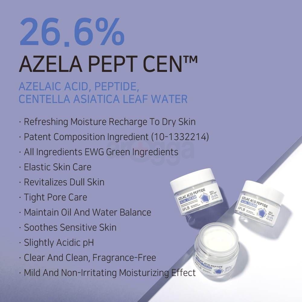APLB 26.6% Azelaic Acid Peptide Facial Cream 55ml  