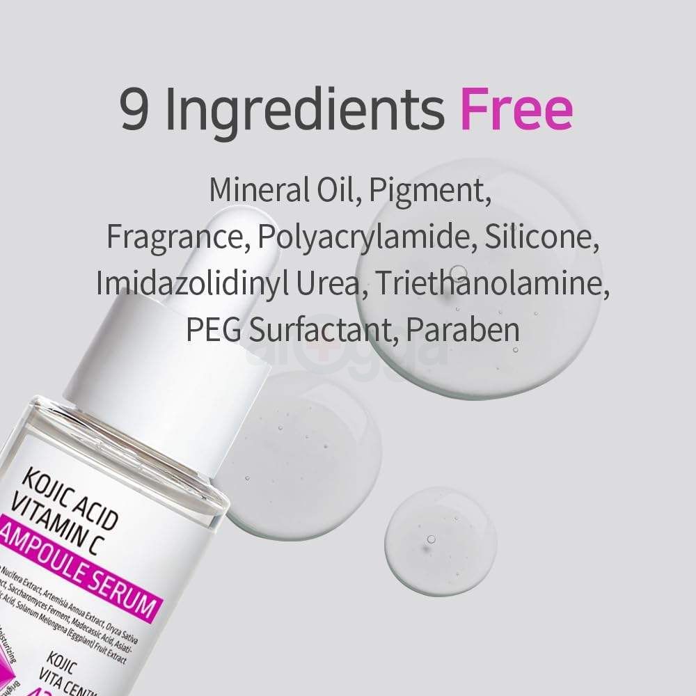 APLB 42.2% Kojic Acid Vitamin C Ampoule Serum 40ml  