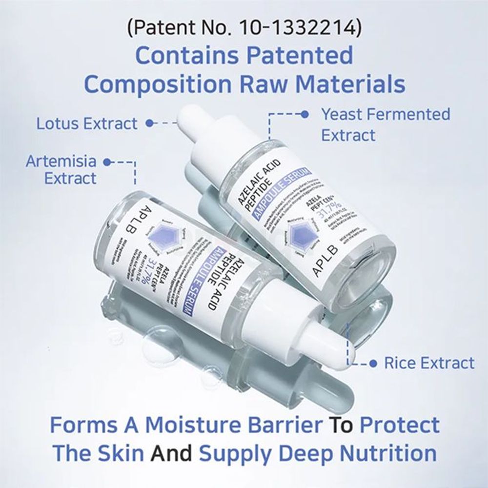 APLB 31.7% Azelaic Acid Peptide Ampoule Serum 40ml  