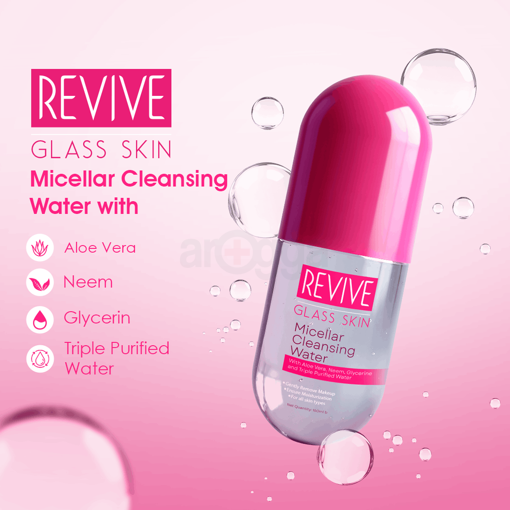 Revive Glass Skin Micellar Cleansing Water 160ml  