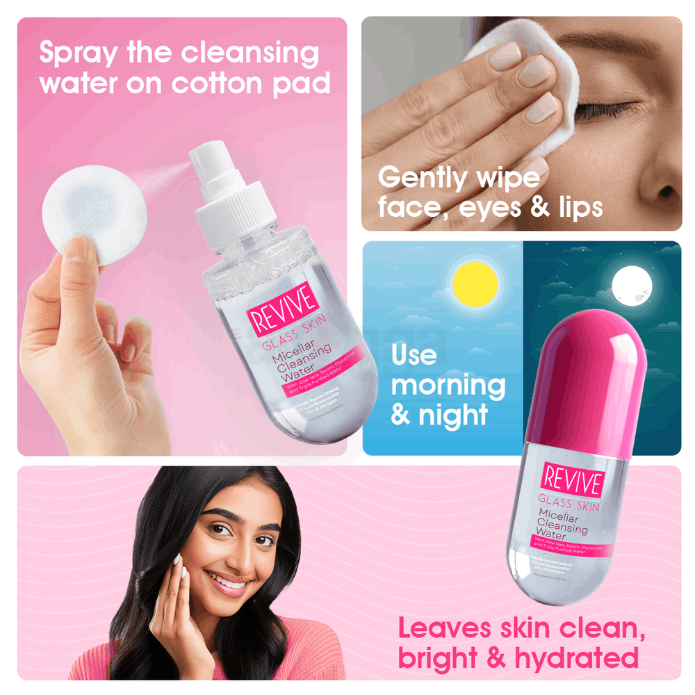 Revive Glass Skin Micellar Cleansing Water 160ml  