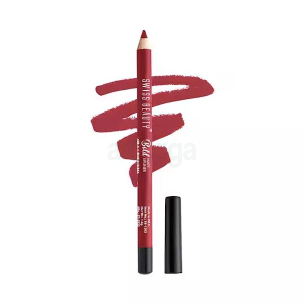 Swiss Beauty Bold Matt Lipliner - Royal Red 01  
