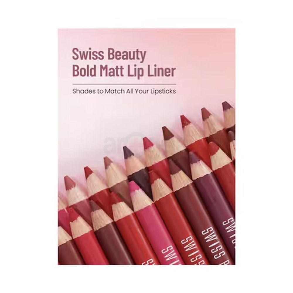 Swiss Beauty Bold Matt Lipliner - Cherry Brown 06  