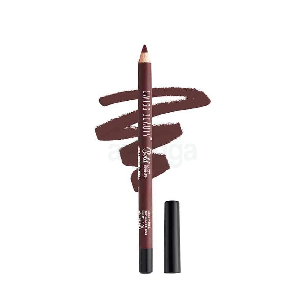 Swiss Beauty Bold Matt Lipliner Dark Chocolate 12  