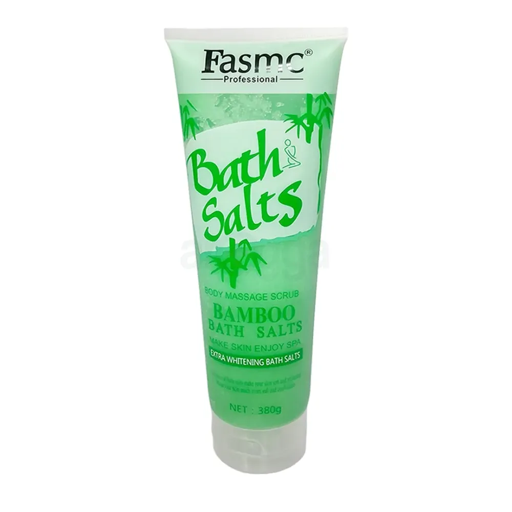 Fasmc Professional Bamboo Bath Salts Body Massage Scrub  