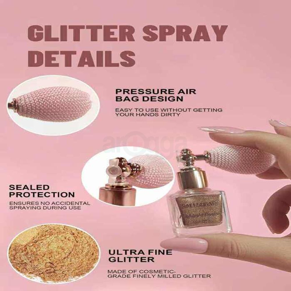 Sam Sugar Highlight Powder Spray Chocolate Shade 03  