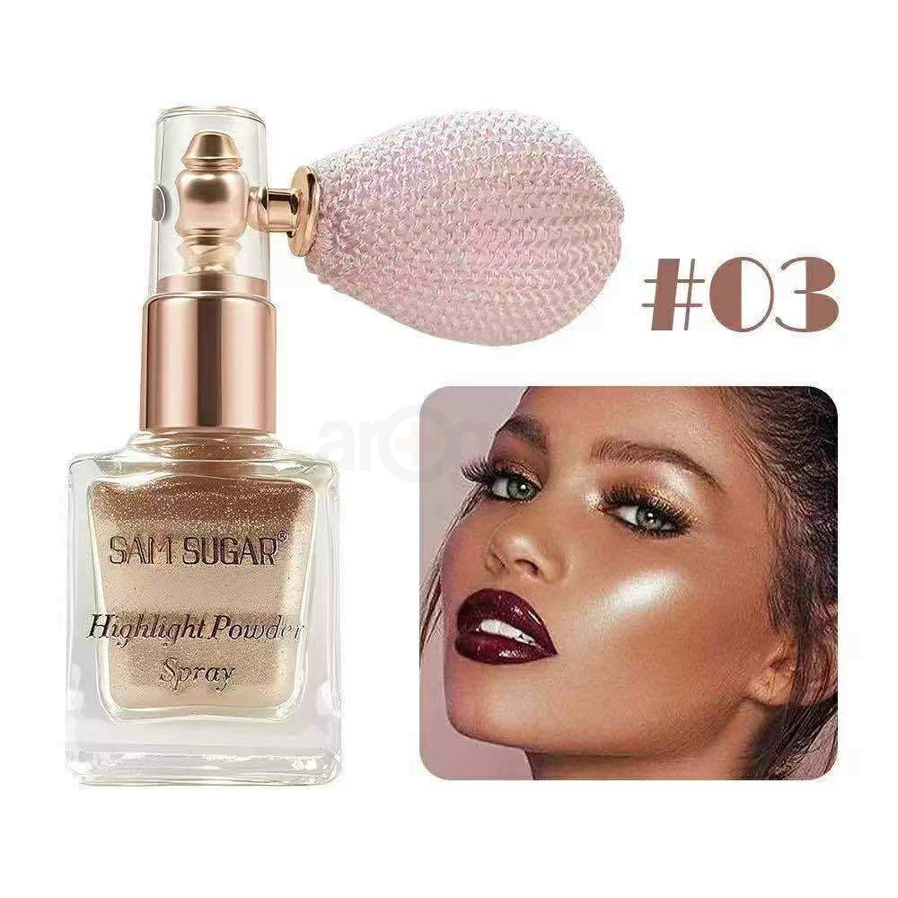 Sam Sugar Highlight Powder Spray Chocolate Shade 03  