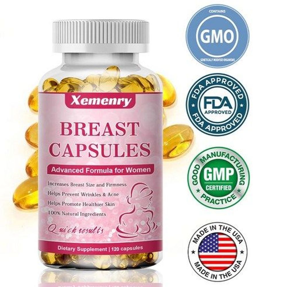 Xemenry Breast capsules Advance Formula for Women 120 Capsules  