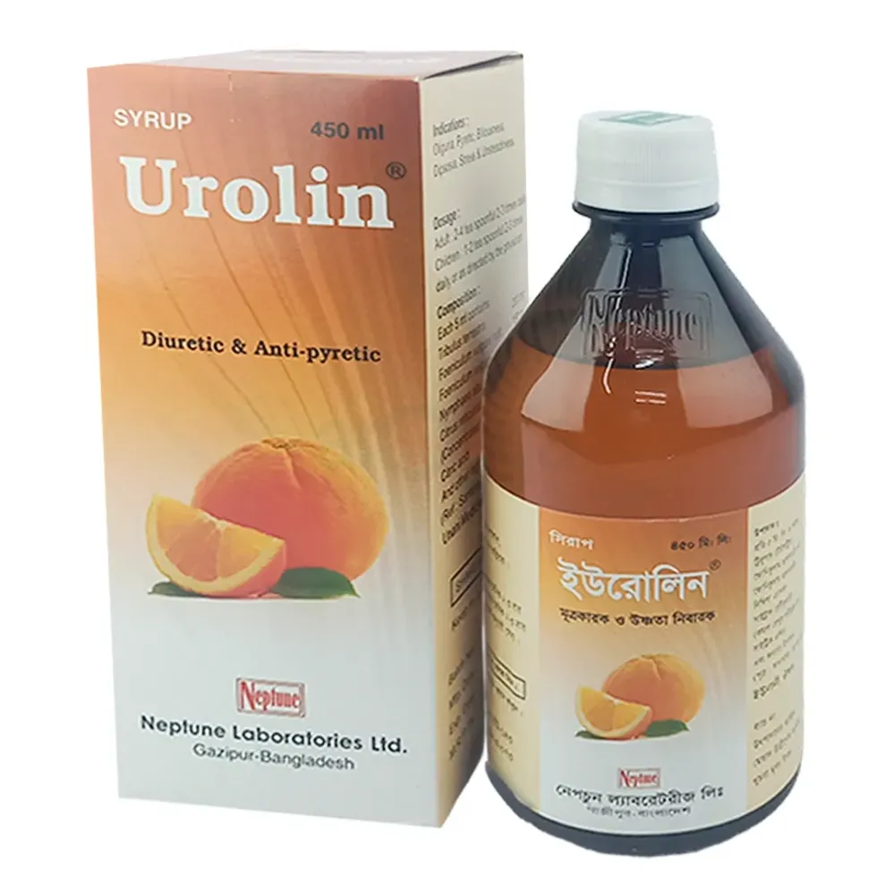 Urolin Diuretic & Anti-Pyretic 450ml  