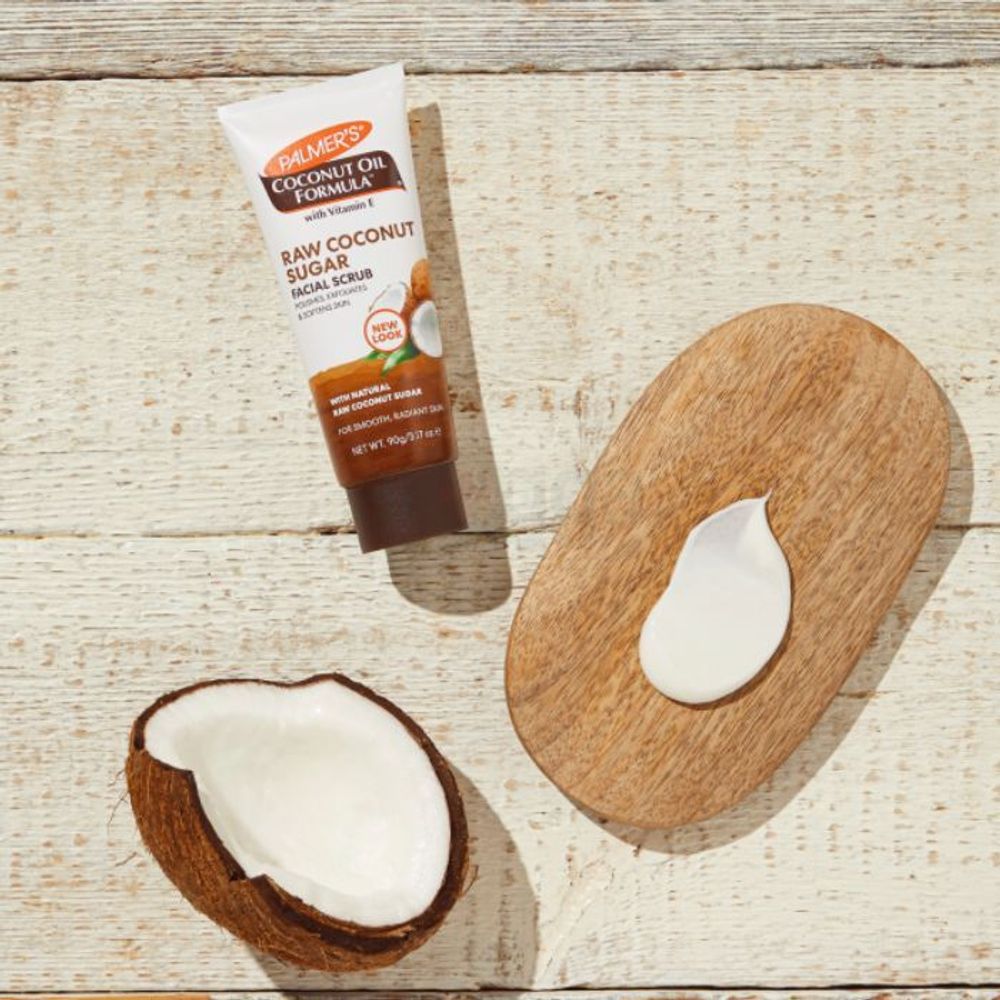 Palmer's Raw Coconut Sugar Facial Scrub 90g  