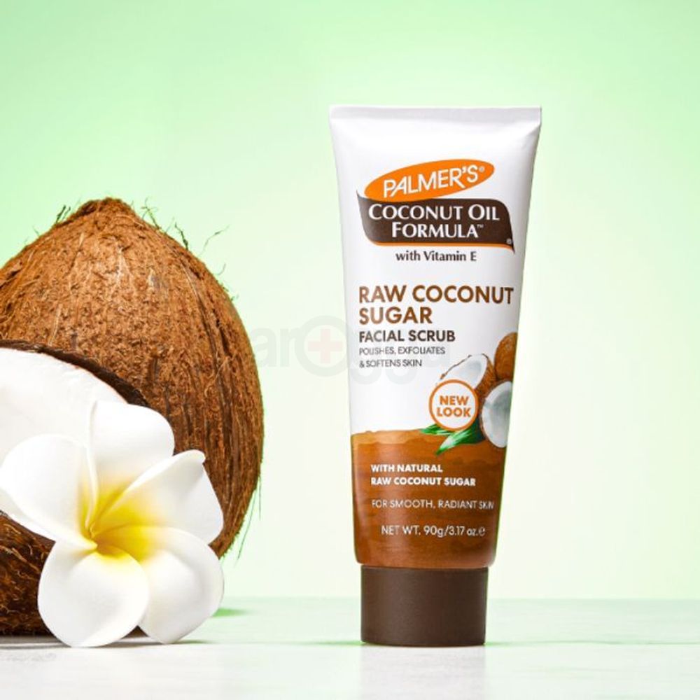 Palmer's Raw Coconut Sugar Facial Scrub 90g  