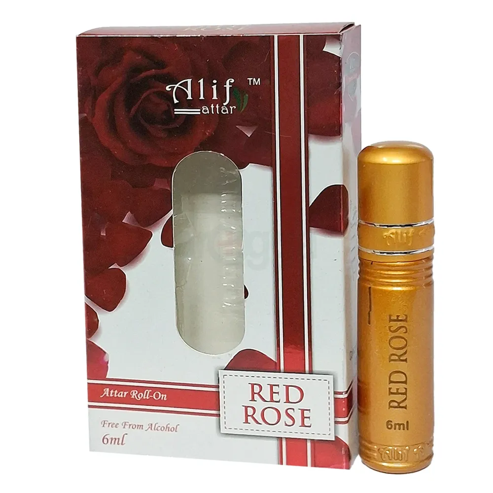 Alif Attar Red Rose 6ml-R15 price in Bangladesh | Arogga