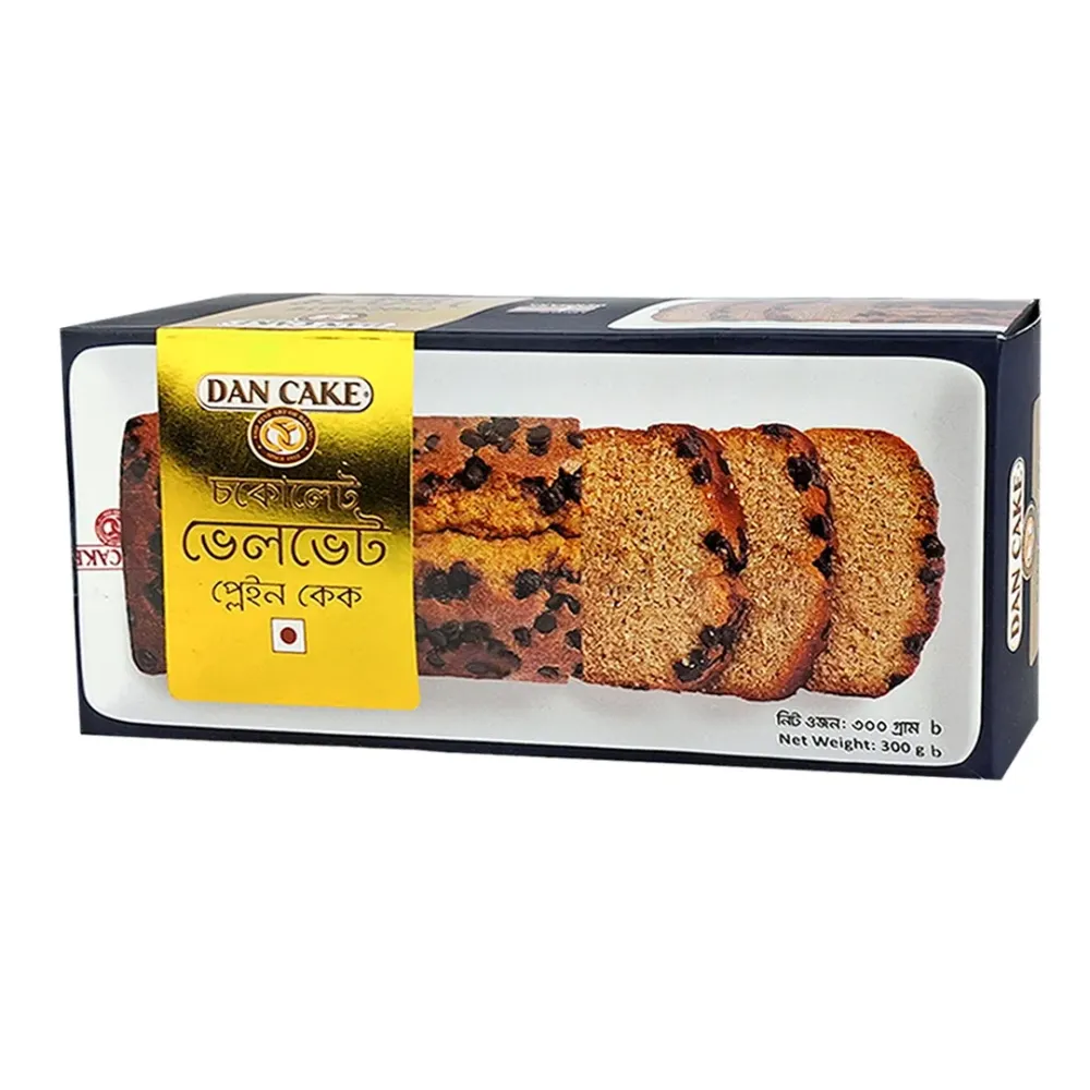 Dan Cake Chocolate Velvet Plain Cake 300g  