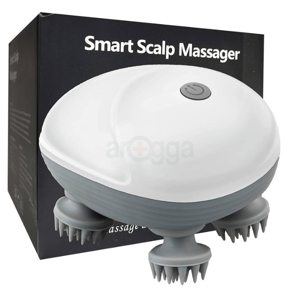 Smart Scalp Electric Massager Tool for Stress Relief, Blood Circulation & Hair Growth  