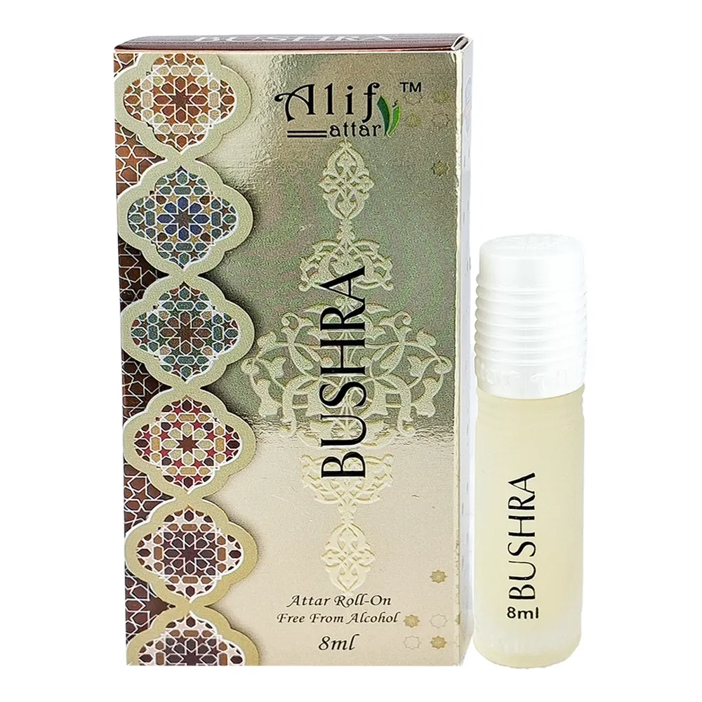 Alif Bushra Roll On Attar 8ml – Premium Long-Lasting Perfume Oil (M-25 ...