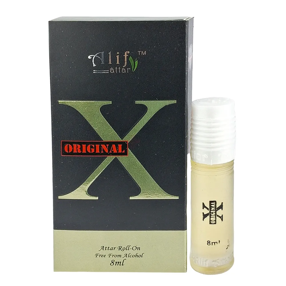 Alif Original X Roll On Attar 8ml – Premium Long-Lasting Fresh