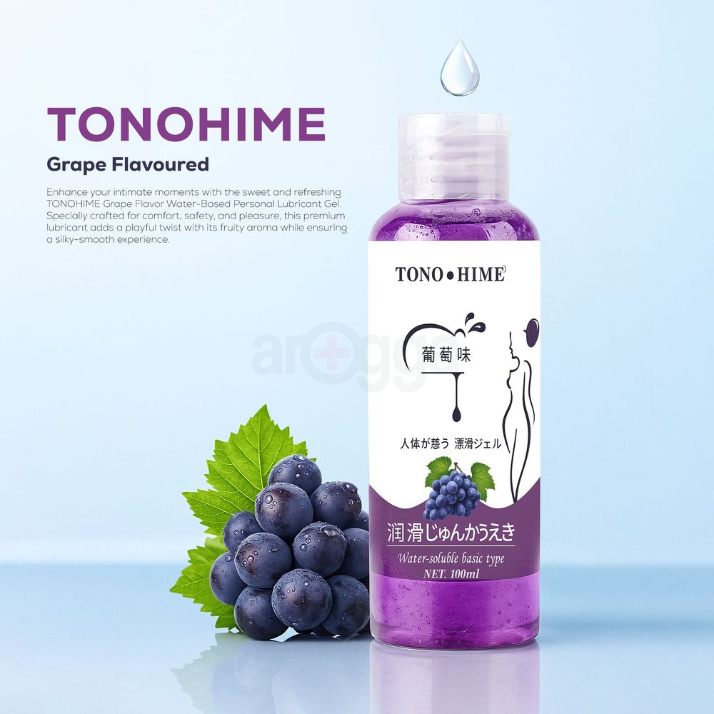 Tonohime Grape Flavoured Lube Gel 100ml  