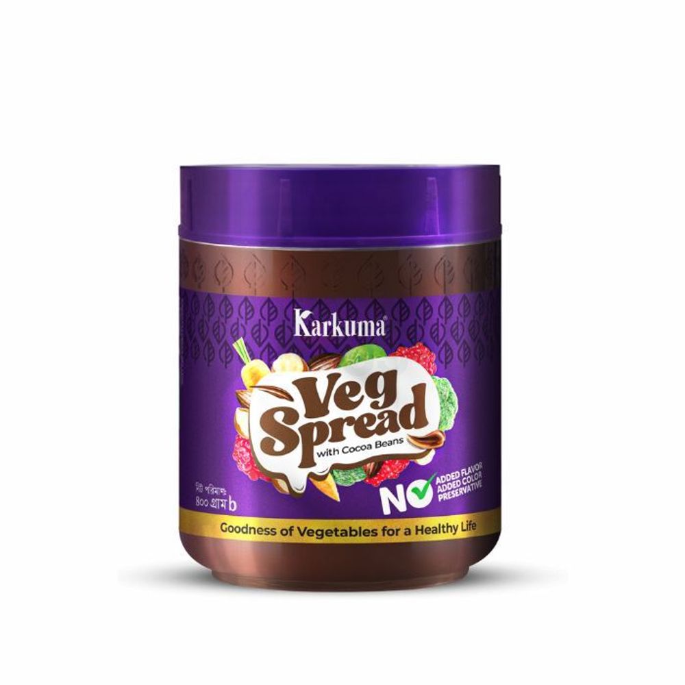 Karkuma Veg Spread with Cocoa Beans 400g  