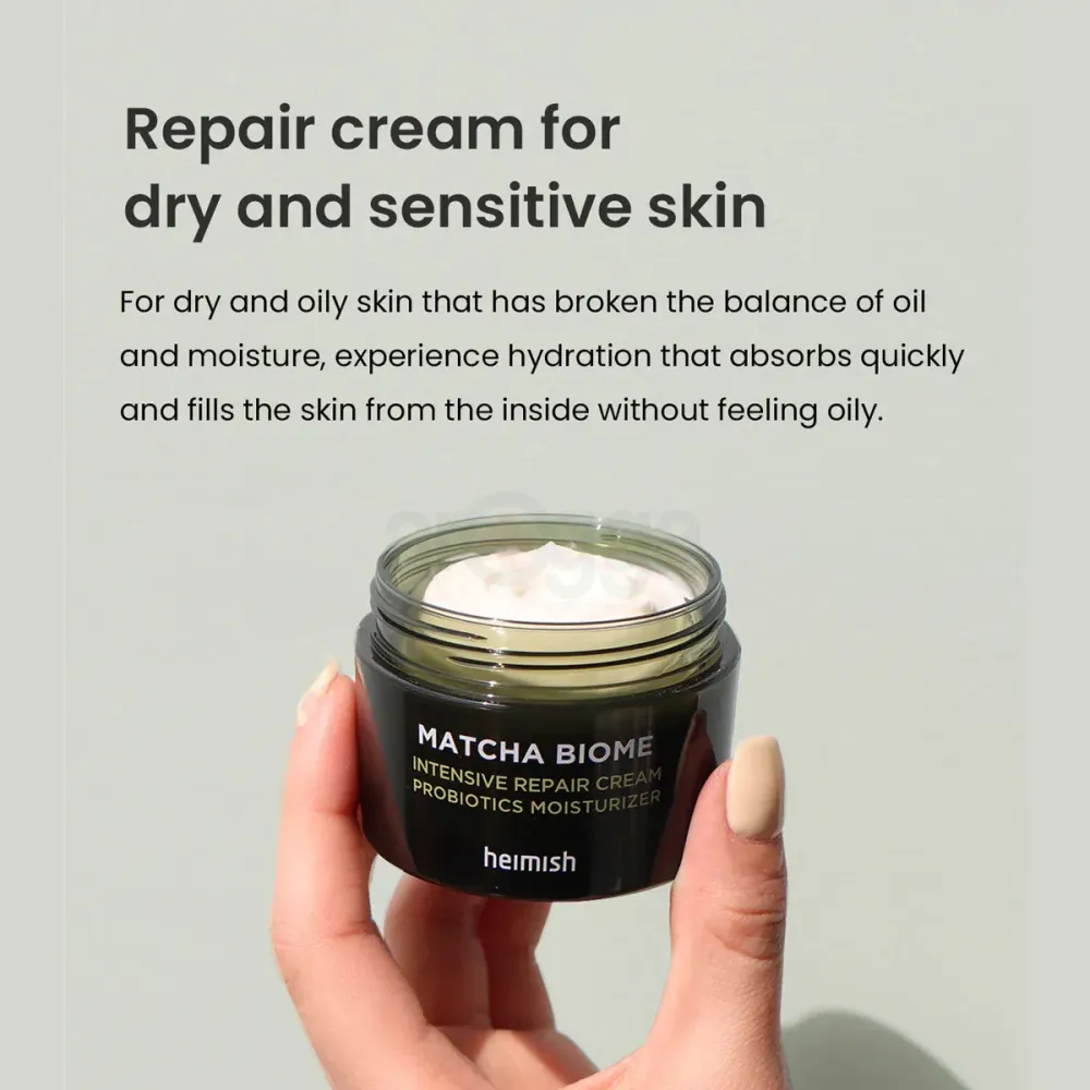 Heimish Matcha Biome Intensive Repair Cream with Probiotics 50ml  