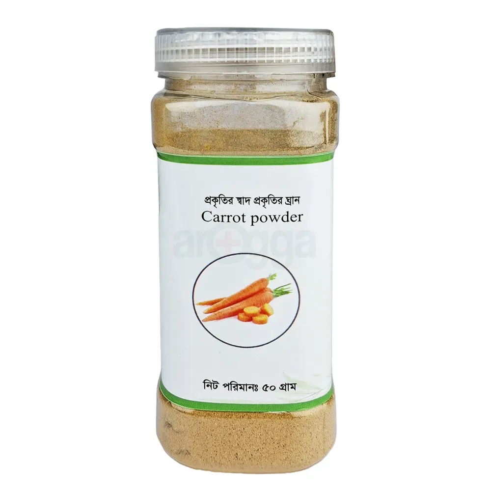 Agrofarmbd Carrot Powder 50g price in Bangladesh | Arogga