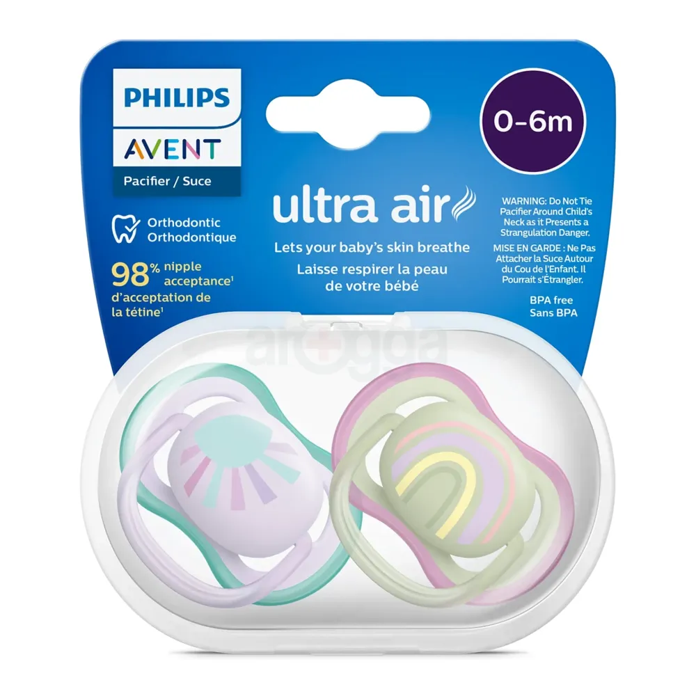Philips Avent Soother Ultra Air 0-6m (SCF 085/59)  