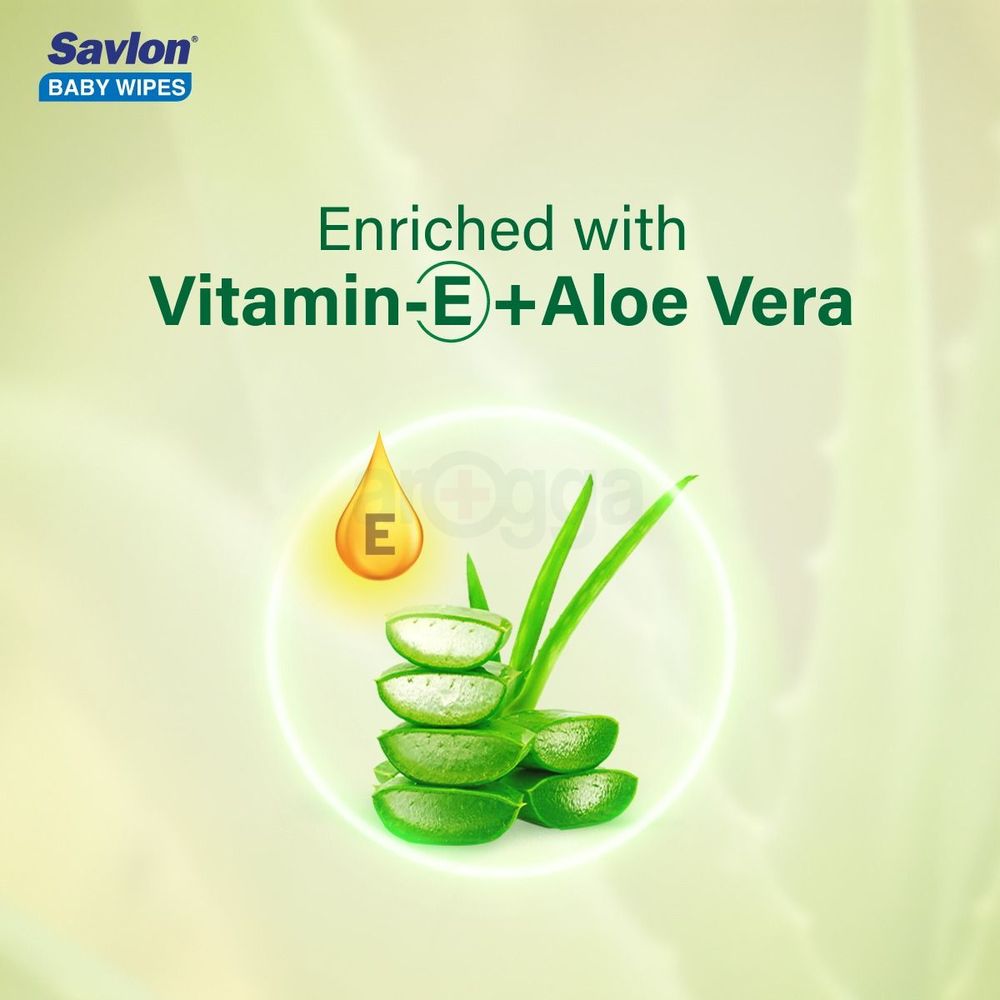 Savlon Baby Wipes Nature care  160's Jar  