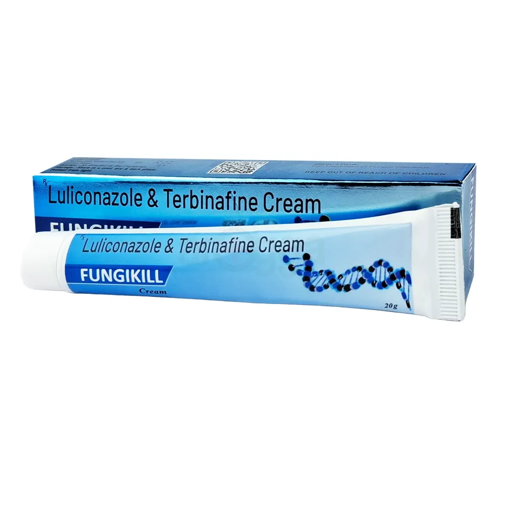 Fungikill Cream 20g(Luliconazol & Terbinafine)  