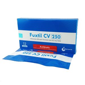 Fuxtil CV 250mg+62.5mg Tablet