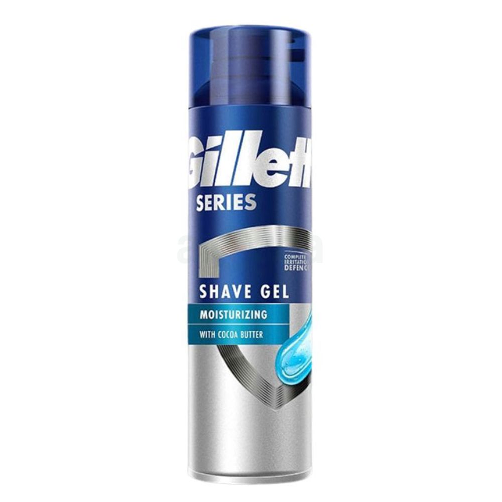Gillette Series Shave Gel Moisturising with Cocoa Butter 200ml  