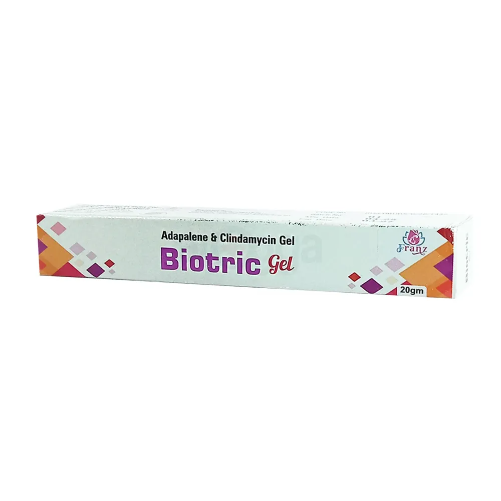 Biotric Adapalene & Clindamycin Gel – Advanced Acne Treatment & Skin Clarifying  0.1%+1.0% gel