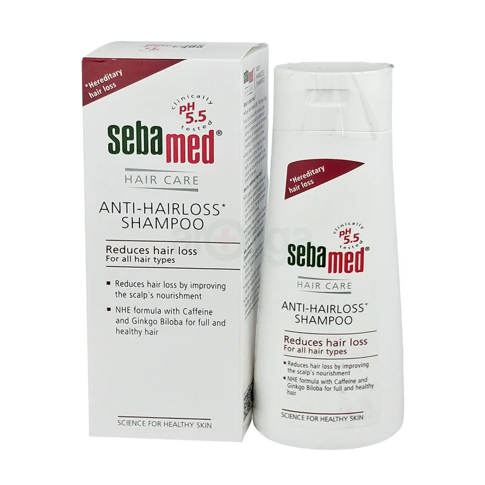 Sebamed Anti Hairloss Shampoo Reduces Hair Loss For All Hair Types 200ml  