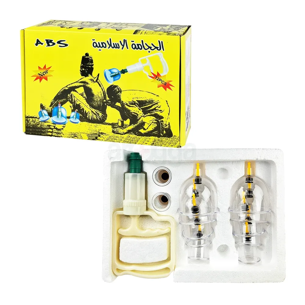 Premium Transparent Hijama Cupping Therapy Set – 12-Piece Professional Vacuum Kit  