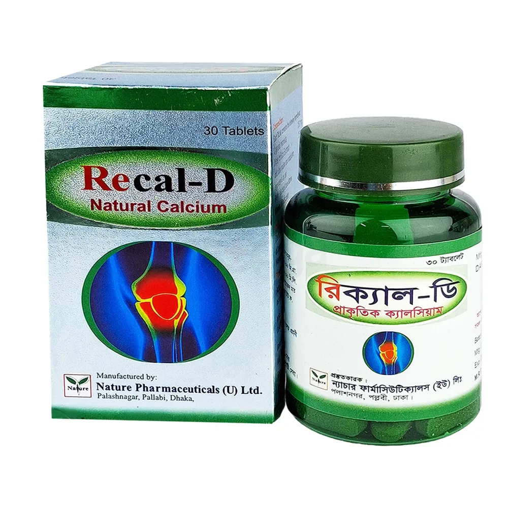 Recal-D Natureal Calcium  