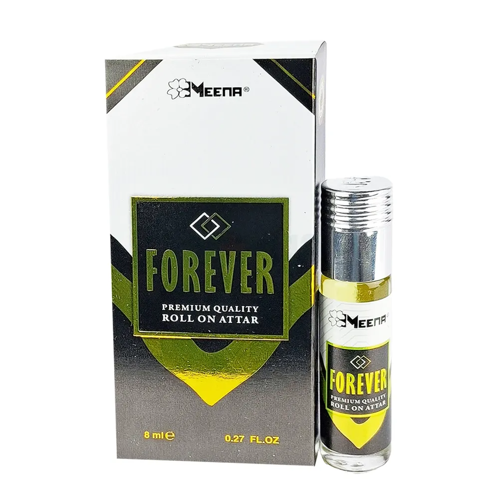 Meena Forever Roll-On Attar 8ml – Signature Perfume Oil for Long-Lasting Sweet, Fresh & Elegant Fragrance  