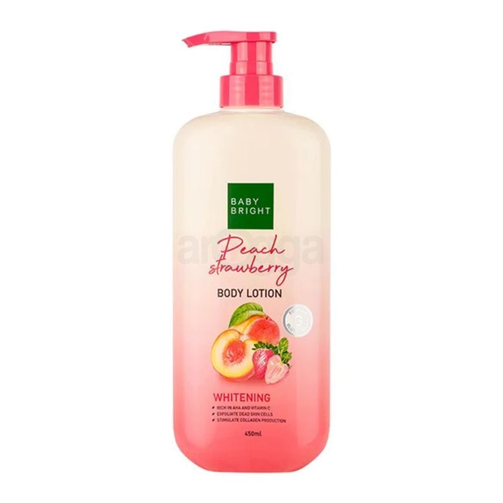 Baby Bright Body Lotion Peach Strawberry 450ml  