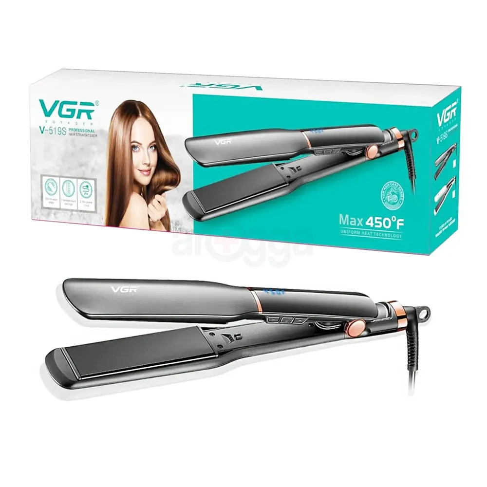 VGR V-519S Professional Hair Straightener – Precision Salon-Grade Flat Iron for Smooth, Sleek, and Shiny Hair for Women  