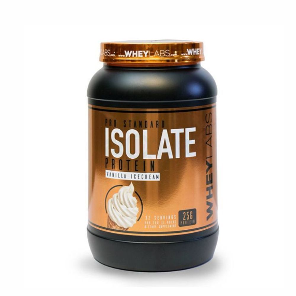 Whey Labs, Pro Standard Isolate Protein, Vanilla Ice Cream, 2 Lbs  