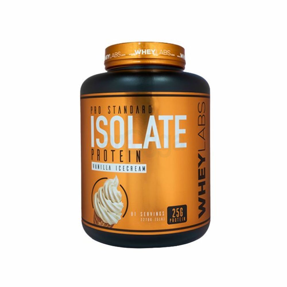 Whey Labs, Pro Standard Isolate Protein, Vanilla Ice Cream, 5 Lbs  