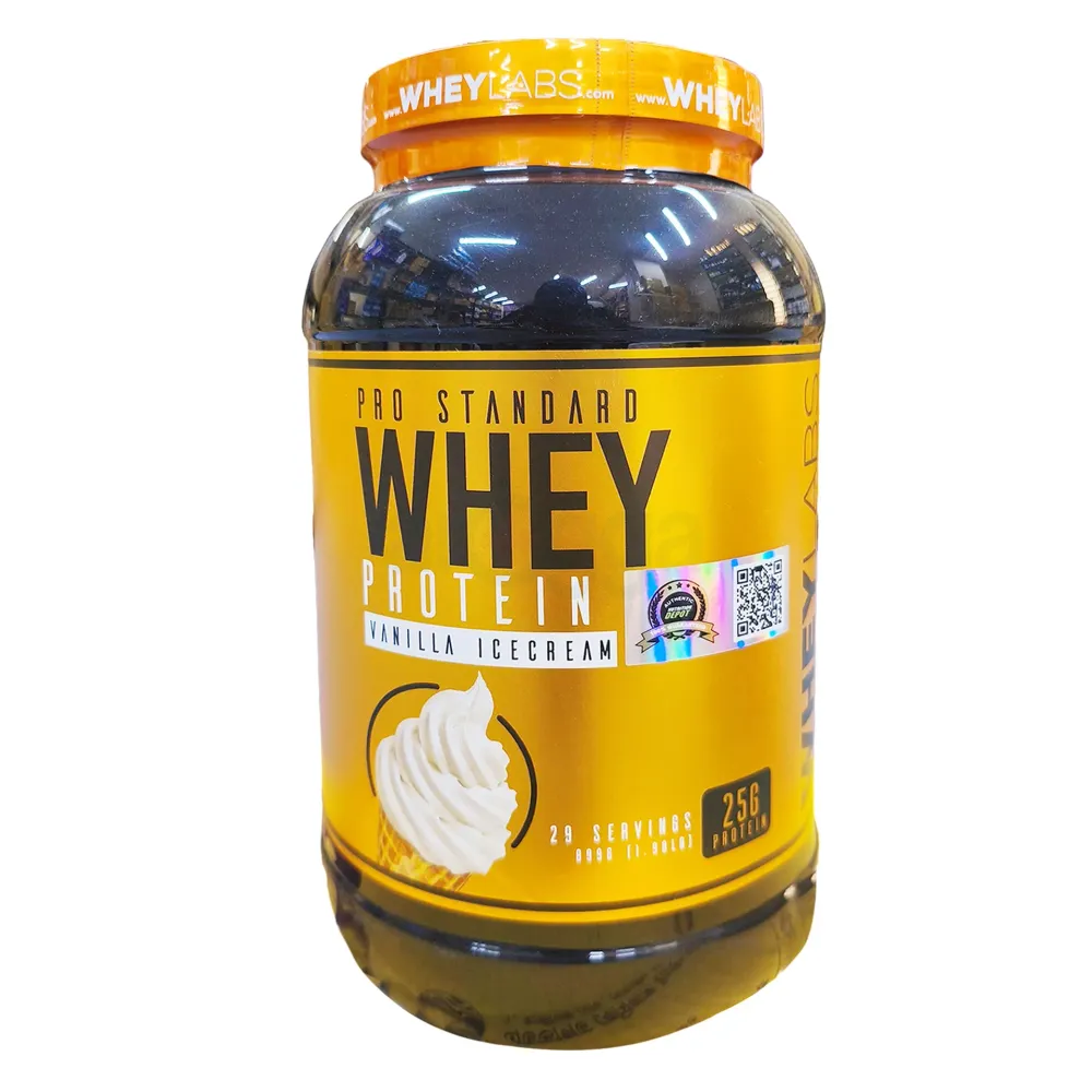 Whey Labs, Pro Standard 100% Whey Protein, Vanilla Ice Cream, 2 Lbs  