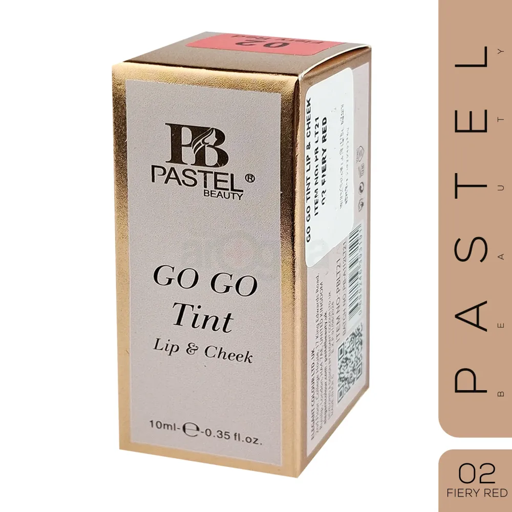 Pastel Beauty Go Go Tint Lip & Cheek -02 Fiery Red price in Bangladesh ...
