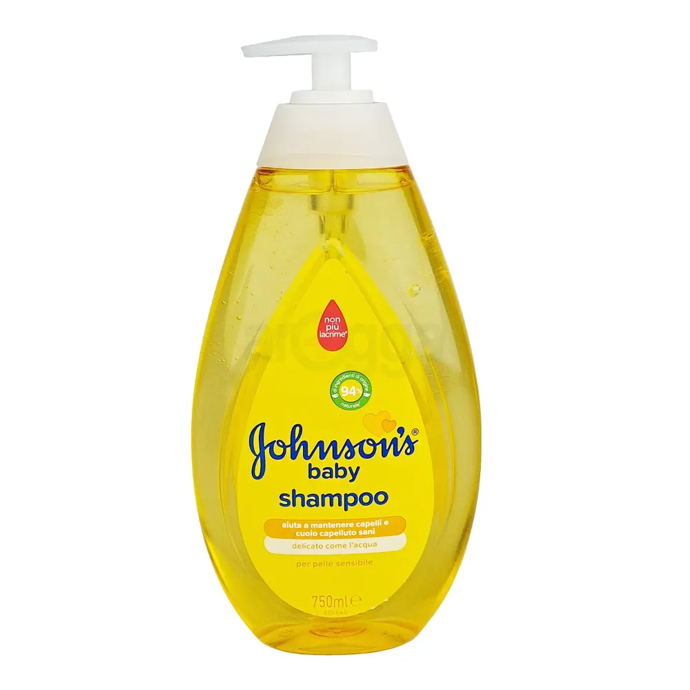 Johnson’s Baby Shampoo Original 750ml – Gentle Tear-Free Formula for Soft & Healthy Baby Hair and Scalp Care  