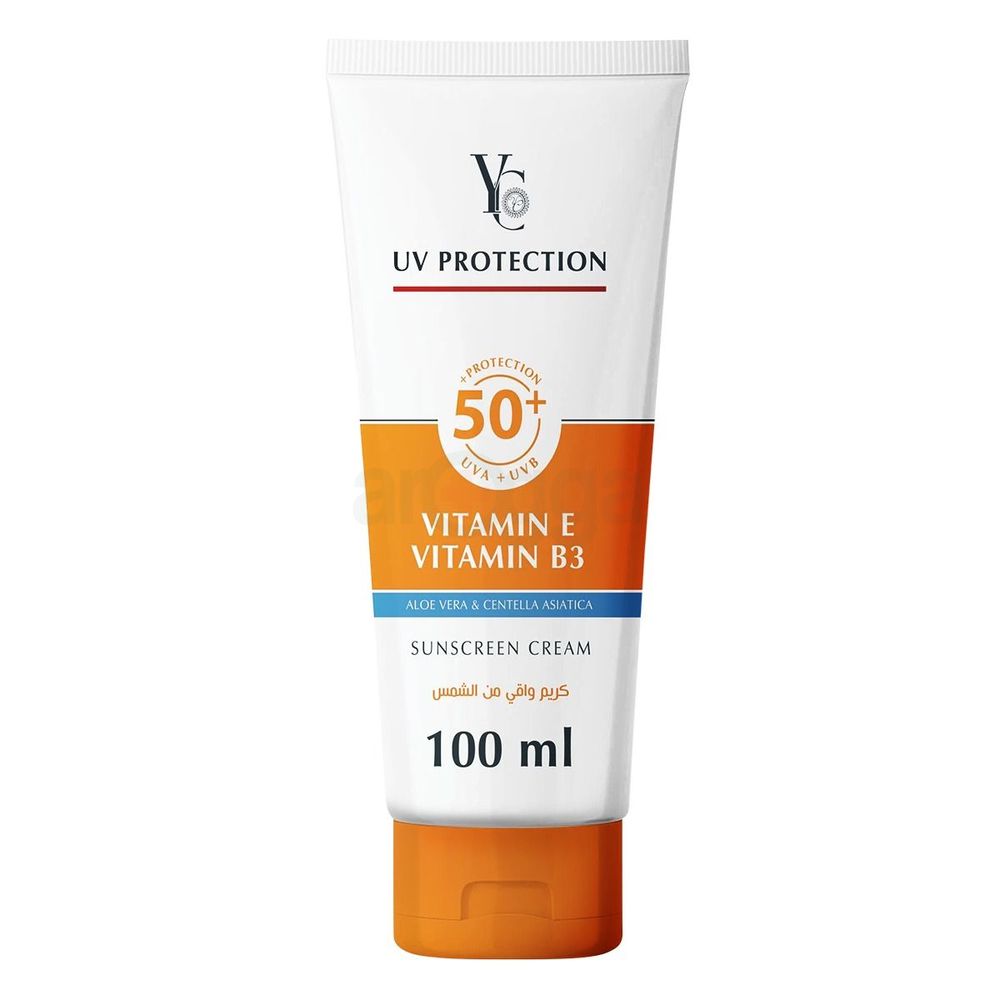 YC Sunscreen UV Protection Cream with UV50 100ml  